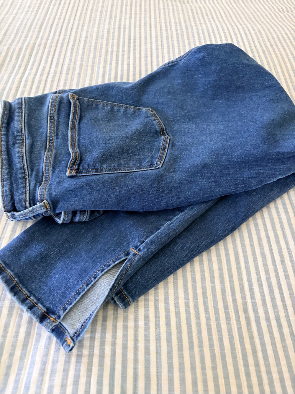 Ava & Viv Dark Blue High-Rise Jeans